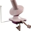 Knit Picks Yarn Ball Winder for Knitting and Crocheting (Purple) | Manual ball winder that winds up to 100g or 3.5 ounces of yarn into a cake