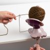 Knit Picks Yarn Ball Winder for Knitting and Crocheting (Purple) | Manual ball winder that winds up to 100g or 3.5 ounces of yarn into a cake