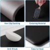 Kitchen Mat for Floor 2 PCS, Anti Fatigue Rugs, Black | 17.3"x30"+17.3"x47", Cushioning Comfort, Non-Slip, Easy To Clean, Kitchen, Office, Laundry Room, Sink Area