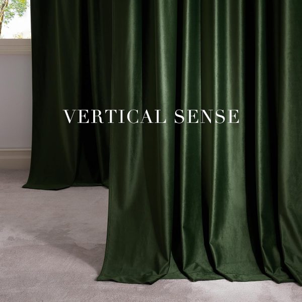 NICETOWN Olive Green Velvet Curtains 84 Inch Long for Bedroom, Luxury Super Soft Grommet Thermal Insulated Room Darkening Blackout Window Drapes for Living Room, 52 Inch Wide, 2 Panels