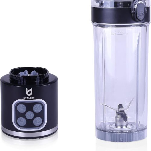 CTD-GR-485GK_1 UTALENT Cordless Portable Blender, Ice Crush, 700W Motor, 25oz Cup, 4 Mode