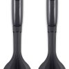 GoodCook Heat-Resistant Nylon Ground Meat Choppers with 5-Blade Heads, Ground Beef and Turkey Mixers and Choppers, Set of 2, Black