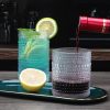Hobnail Drinking Glasses, Tumbler Glassware, Set of 12 | 10 oz Cocktail Glasses & 12 oz Highball Glasses, Glass Cups for Whiskey, Juice, Home, Bar & Kitchen, Dishwasher Safe