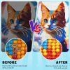 SuanFA Diamond Painting Sealer 120ML,Diamond Art Accessories,Diamond Art Glue with Silicone Brush,Permanent Hold & Shine Effect Conserver for Diamond Paintings and Puzzles(4OZ)