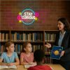 Stay Curious Motivational Neon Sign for Classroom 16.9’’ *11.8’’ | Teacher Neon Lights Planet Lamp LED Light Up Signs for Library, Science, Study Room, Bedroom, Wall Decor, Kids STEM Education