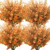 CTEZ253CT_1 Grunyia 10 Bundle Artificial Fall Boxwood No Fade Faux Autumn Plants