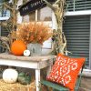 CTEZ253CT_3 Grunyia 10 Bundle Artificial Fall Boxwood No Fade Faux Autumn Plants