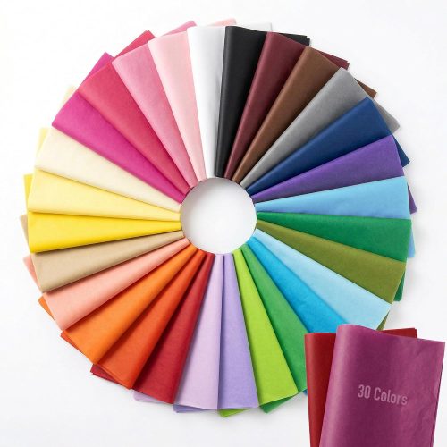 150 Sheets Colored Tissue Paper Bulk in 30 Colors 14x20 Inch