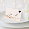 10 Sheets(500 Qty) Meal Stickers,Wedding Food Choice Sticker for Place Cards, Beef, Chicken,Fish (Black)
