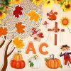 Konsait 89PCS His Grace Falls on Us Christian Bulletin Board Sets, Big Tree Pumpkins Religious Bulletin Board Decorations, Christian Bulletin Board for Church, Sunday School, Classroom, Office