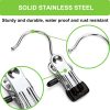 Boot Hangers Clips, 16 Pack Laundry Hooks Hanging Clips Clothes Pins Closet Hanger Organizer Clamps Socks Towel Clips Heavy Duty Clothespins Bulk Hanger Clips for Closet Travel Pants Socks Handbags