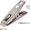 40 Pcs Metal Clothes Pins,Clothespins Stainless Steel Laundry Clips