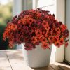 CTMCE01402CT_1 Geegoods Artificial Mum Flowers for Outdoors, 16 Bundles UV Resistant