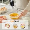 Turelar Immersion Blender Handheld 3-in-1 Hand Blender Set 1100W Heavy Duty | Trigger Speed Control, Emulsion Stick Mixer with Whisk and Milk Frother, Anti-scratch, for Kitchen Soup, Smoothie, Puree