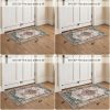 CTPAR-S-816_3 Collive 20" x 32" Small Boho Washable Front Indoor Entryway Door Mat