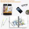 Ohuhu 7"x10" Mix Media Pad Art Sketchbook 62 Sheets for Painting Drawing | Large Sketch Book - 120 LB/200 GSM Heavyweight Paper - Spiral-Bound Mixed Media Paper for Watercolor Acrylic Christmas Gift