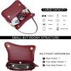 KKXIU Shoulder Bag for Women Small Hobo Handbags Cute Mini Clutch Purses | Classic Trendy Retro Underarm Crossbody Bag with Detachable Straps, Zipper Closure