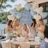 Baby Blue Heart Balloons,10Pcs Cream White Blue Foil Heart Shaped Balloons,18Inch Sand White Pastel Blue Helium Balloon for Valentines,Engagement,Birthday,Baby Shower,Wedding Party Decorations | 10Pcs 18Inch Baby Blue White Foil Heart Shaped Balloons for Birthday Engagement Baby Shower Birthday Valentines Decorations