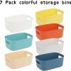 WF0522MAX_2 ZEXALOR 7PCS Drawer Organizer Bins, Small Plastic Storage Bins Storage Containers for Snack Makeup Kitchen Pantry Bathroom Cabinet Organization and Storage Bin Organizing Boxes