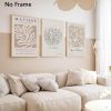 WF0751MAX_3 Beige Matisse Wall Art Matisse Abstract Aesthetic Matisse Poster Henri Matisse Wall Art Prints Boho Matisse Posters Neutral Matisse Prints Minimalist Matisse Wall Art Room Decor 16x24inx3pcs No Frame