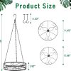 2-Pack Hanging Planters for Indoor Plants - Heavy Duty Metal Plant Hanger Indoor with 3 Chains and Hooks – Aesthetic Hanging Plant Holder for an Instant Gardening Decor
