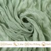 WF11132MAX_2 Sage Green Cheesecloth Table Runner 10FT Rustic Sheer Gauze Table Runners 120 Inch Boho Cheese Cloth Table Decorations for Wedding Bridal Spring Home Decor