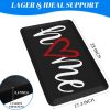 Kitchen Mat Cushioned Anti-Fatigue Rug Non-Slip Ergonomic Comfort Mat | Stain Resistant Kitchen Rugs for Floor, Office, Sink, Laundry, 17.3"x 28" Black