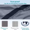 Coomee Heavy Duty Laundry Bag, 2 Pack XL Nylon Laundry Bags with Straps | Extra Large Laundry Bags, Drawstring Closure, Washable Large Dirty Clothes Organizer, Travel Bag Fits a Laundry Hamper