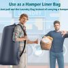 Coomee Heavy Duty Laundry Bag, 2 Pack XL Nylon Laundry Bags with Straps | Extra Large Laundry Bags, Drawstring Closure, Washable Large Dirty Clothes Organizer, Travel Bag Fits a Laundry Hamper