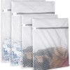 WF12466MAX_1 Extra Large Honeycomb Mesh Laundry Bag125gsm Net Fabric Durable and Reusable Delicate Wash Bag,Travel Organization Bag for Lingerie,Clothes,Jeans,Bath Towel,Sock (Set of 4(2L+2XL))