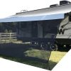 WF12767MAX_1 RV Awning Mesh Sun Shade Screen for Motorhome Camper Trailer Sunshade | Fit 13' Awning, Premium Breathable Sunscreen, UV Blocker, Easy Install Kits, No Zipper, 3 Year Warranty, 8'X12'3'' Black