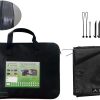 WF12767MAX_4 RV Awning Mesh Sun Shade Screen for Motorhome Camper Trailer Sunshade | Fit 13' Awning, Premium Breathable Sunscreen, UV Blocker, Easy Install Kits, No Zipper, 3 Year Warranty, 8'X12'3'' Black