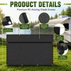 RV Awning Sun Shade Screen with Zipper 8'x16'3'' Fit 17' RV Awning | UV Blocker, Privacy & Airflow, Heavy-duty Breathable Mesh Fabric, Durable Weather Resistant, Fits Standard RV Patio Awnings
