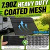 RV Awning Sun Shade Screen with Zipper 8'x16'3'' Fit 17' RV Awning | UV Blocker, Privacy & Airflow, Heavy-duty Breathable Mesh Fabric, Durable Weather Resistant, Fits Standard RV Patio Awnings