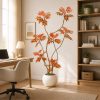 WF3816MAX_3 Artificial Sumac Tree 6FT, Tall Fake Plant Indoor with Pot, Realistic Faux Tree for Living Room Bedroom Office Corner Decor, Artificial Mahonia Fortunei Tree Housewarming