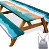 Play Tailor Picnic Table Cover Bench Covers Camping Essentials Tablecloth
