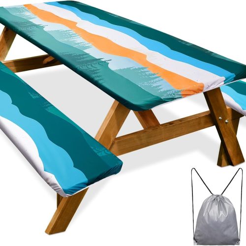 Play Tailor Picnic Table Cover Bench Covers Camping Essentials Tablecloth