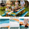 Play Tailor Picnic Table Cover Bench Covers Camping Essentials Tablecloth