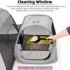 Tenrai Portable Cat Playpen, Trapezoidal Design for Better Standing, Foldable Pet Tent for Indoor and Outdoor Use of Kitten and Puppy, Dog Play Enclosure, Cat Houses & Condos
