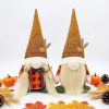 Lovinland Fall Decorations for Home - Pumpkin Gnomes Decor for Thanksgiving | cute buffalo plaid autumn gnomes,rustic,cozy,scandinavian,havest decorations for indoor,office,fall thanksgiving gifts