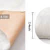 WF9313MAX_2 MIULEE Fluffy Area Rug 3x5 ft Faux Fur Sheepskin Rug for Bedroom White | Luxury, Soft, Plush, Fuzzy, Shaggy, Irregular Carpet for Home Decor Bedside Sofa Floor