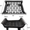 AGTEK Fireplace Grate 18" Cast Iron Heavy Duty Wood Stove Burning Rack Holder
