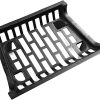 AGTEK Fireplace Grate 18" Cast Iron Heavy Duty Wood Stove Burning Rack Holder