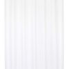 Barossa Design 72x80 Long Fabric Shower Curtain or Liner White