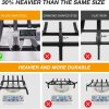 Fireplace Grate 14 Inch, Wood Stove Grate Solid Steel | 3/4" Bar, Heavy Duty Wrought Iron Firewood Log Holder Rack, Wood Burning Fireplace Accessories, Camping, Chimney, Hearth Tool