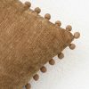 WFOOOO612YRM_3 CaliTime Decorative Couch Throw Pillow Covers 20 X 12 Inches Apricot Brown