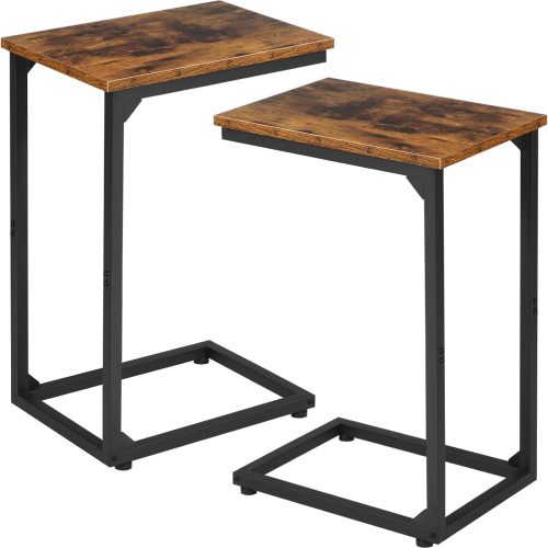 CT0425948JS_1 AMHANCIBLE C Shaped End Table Set of 2, Couch Side Table that Slide Under