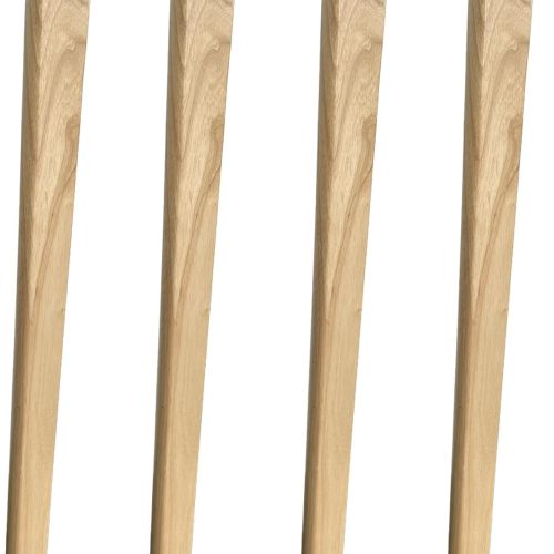 QLLY 28 Inch Solid Wood Table Legs, Wood Furniture Replacement Leg, Natural
