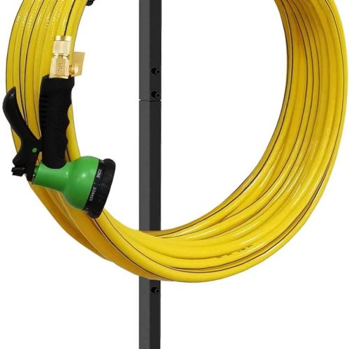 Artigarden Garden Hose Holder, Free Standing Metal Water Hose Stand Hanger