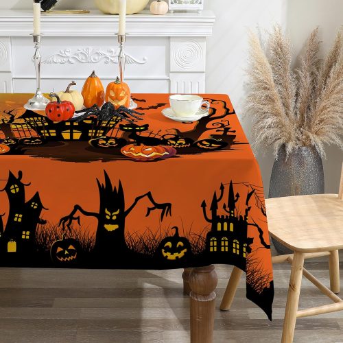 Halloween Tablecloth 60x84 Inches - Halloween Table Decor